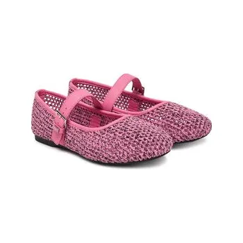 Dámské baleríny Baleríny Tommy Jeans Tjw Knitted Ballerina EN0EN03030 Růžová 37