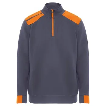 Pánská mikina Pánská mikina Maverick, modrošedá/oranžová, Velikost 3XL