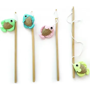 Hračka pro kočku M-Pets Fish škádlítko (mix barev)