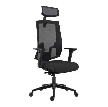 Kancelářská židle Lapel PDH - synchro, černá