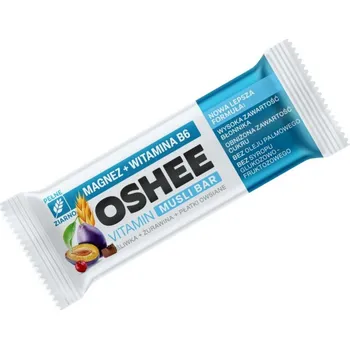 Sport Oshee Vitamin Müsli Bar - 40 g, ořechy-rozinky
