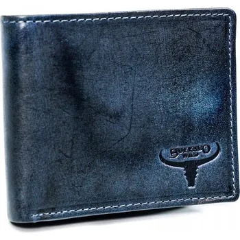 Peněženka pánská peněženka Buffalo Wild Leather RFID Hlavní barva \ zapínání: námořnická modř \ bez spony