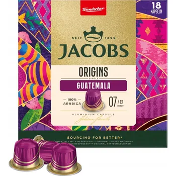 Kapsle do Nespresso Jacobs Origins Single Guatemala 18 kapslí