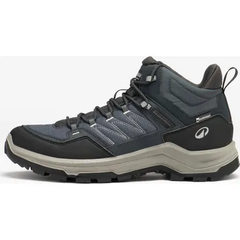 Pánská treková obuv QUECHUA Pánské turistické boty vysoké nepromokavé MH100 45