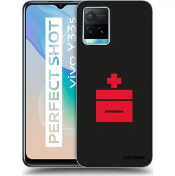 Pouzdro na mobilní telefon Picasee silikonový průhledný obal pro Vivo Y33s - Le Plastenciaga