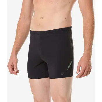 Dětský bazének DECATHLON Pánské boxerkové plavky dlouhé Yoko 2XL ZELENÁ|ČERNÁ