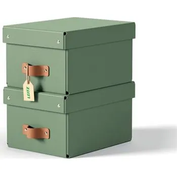 Úložný box LEITZ úložný box, karton, velikost S, 2 ks zelený 61470050