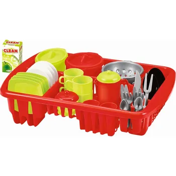 Dětská kuchyňka Ecoiffier Sada nádobí s odkapávačem