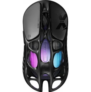 Myš Bezdrátová myš GravaStar Mercury X Pro 8KHz černá optická 32000 dpi