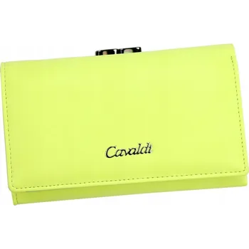 Peněženka 4U Cavaldi peněženka z pravé kůže žlutá - dámská