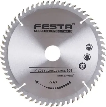 Pilový kotouč FESTA pilový kotouč SK 215mm/31/61z 22329