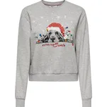 ONLY | Vánoční mikina Yda - šedá