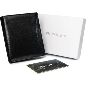 Peněženka Prostorná pánská peněženka Barva: Černá