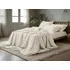 Povlečení Textilomanie Purely mušelínové povlečení krémové 155 x 220, 80 x 80 cm zipový uzávěr
