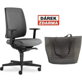 Židle kancelářská Leaf 500-SYB, šedá