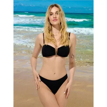 Dámské plavky Sinsay - Spodní díl bikin - černá - XT652-99X - XT652-99X-XL-1