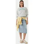 Tommy Jeans Mikina Varsity Crew DW0DW22365 Šedá Regular Fit S