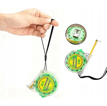 metr SVINOVACÍ METR 5m x 19mm MĚŘICÍ METR SE ZÁMKEM