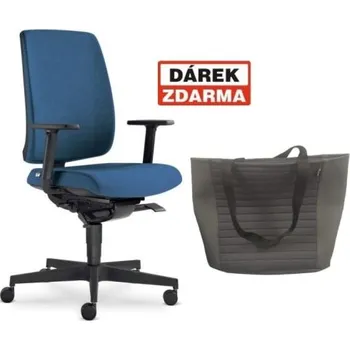 Židle kancelářská Leaf 500-SYB, modrá