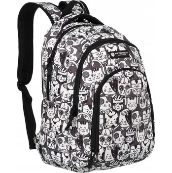 Sportovní batoh Velký, vícebarevný polyesterový školní batoh s USB portem Barva (Varianta): 9