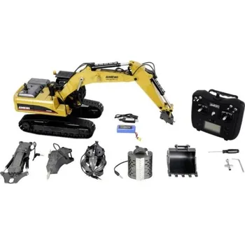 RC model ostatní RC celokovový profi pásový bagr s příslušenstvím 1:14 AMEWI Trade e.K. - RC_324593