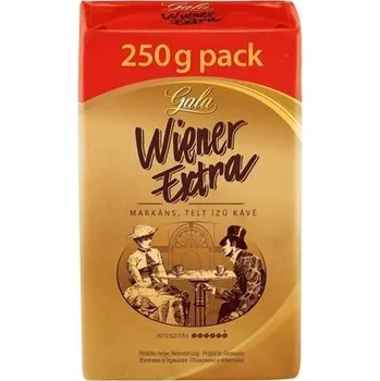 Káva "Wiener Extra", pražená, mletá, 250 g, GALA 530714