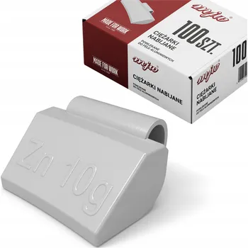 Sada na opravu pneumatiky ZINKOVÉ ZÁVAŽÍ NA HLINÍKOVÉ RÁFKY ZÁVAŽÍ ALU 10G 100 KS