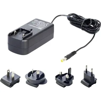 Dehner Elektronik SYS 1460-1105-W2E 2,1x5,5x11mm | with Plug-Set: EU/US/UK/AUS Stolní a zásuvkový napájecí zdroj AC/DC, s britským adaptérem, s americkým
