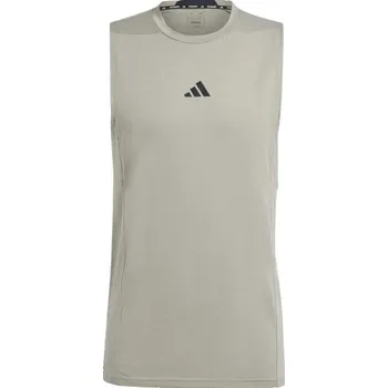 Pánské tílko Pánské tílko adidas DESIGNED FOR TRAINING WORKOUT 2XL Šedá, Černá