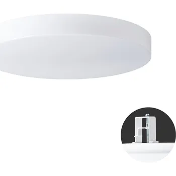Koupelnové svítidlo OSMONT DEL68661 DELIA V3 stropní/nástěnné plastové polovestavné svítidlo bílá IP44 4000 K 33W LED DALI