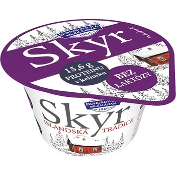 Bohušovická mlékárna Skyr 0,1% tradiční islandský výrobek, bez laktózy 130g