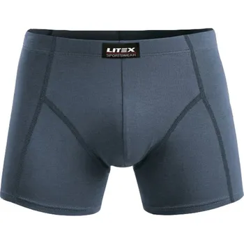 Boxerky Litex Pánské boxerky 9B544 šedomodrá XL