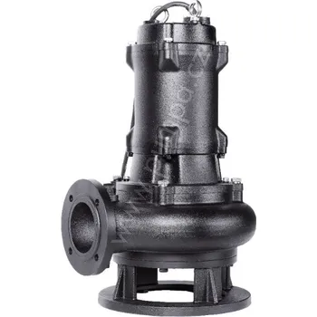 Čerpadlo PUMPA black line 100BLK45.5-P76 WD 400V 5,5kW, kalové čerpadlo, kanálové oběžné kolo, průchodnost 76mm, kabel 15m, s čidlem průsaku ucpávkou ZB00074737