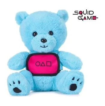 plyšák Squid Game plyšový medvěd se zipem