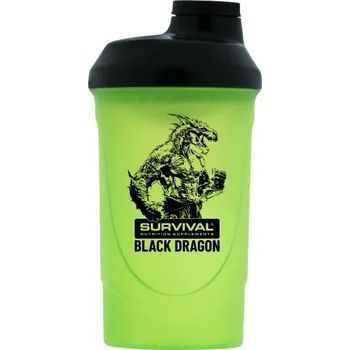 Sport Šejkr Survival Black Dragon - 600 ml (zeleno-černý)