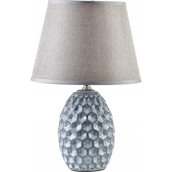 Lampička Stolní lampa LETI CRATER 34 cm, modrá keramika