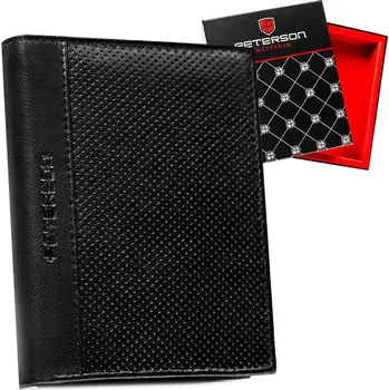 Peněženka Pánská kožená peněženka ve svislé orientaci bez spony Zapínání: bez zapínání