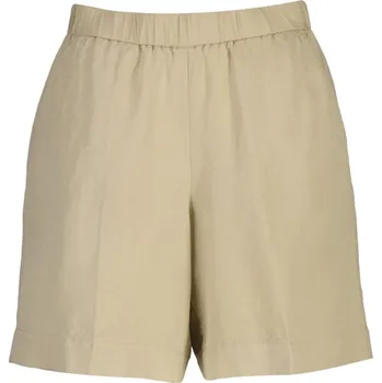 Dámské kraťasy ŠORTKY GANT LINEN BLEND PULL ON SHORTS OAT BEIGE