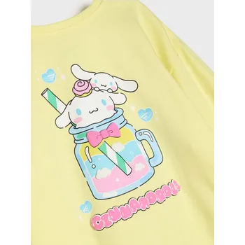 Oblečení a móda Sinsay - Mikina s kulatým výstřihem s potiskem Cinnamoroll - žlutá - 780JB-11X - 780JB-11X-140