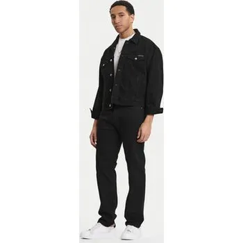Pánské oblečení Calvin Klein Jeans Jeansy LV04RF944G Černá Straight Fit 31_30