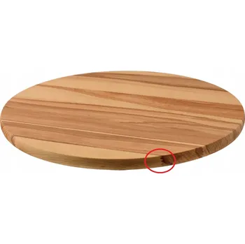 Otočné prkénko 40 cm na pizzu, sýry, servírovací tác KOLOROWA