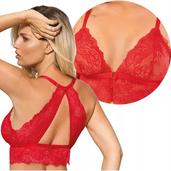 Podprsenka Podprsenka s měkkými košíčky Róża červená, velikost 36