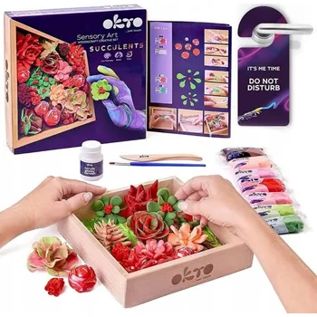 kreativní sada KREATIVNÍ SADA pro tvoření obrázků z modelíny