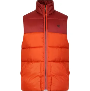DARE 2B Pánská zateplená vesta City XS ORANŽOVÁ|ČERVENÁ