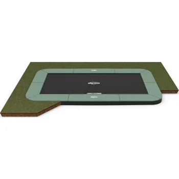 Fitness BERG Trampolína Champion ECO FlatGround 410 BERG ZELENÁ|ČERNÁ