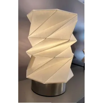 Lampička Brilliant 60085A75 Papírová stolní lampa PAPERFOLD bílá