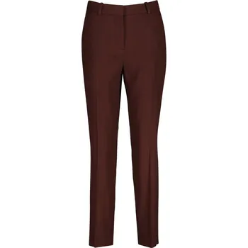 Dámské kalhoty KALHOTY GANT TAILORED LINEN STRETCH PANTS FRESH SOIL