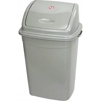 Odpadkový koš Plastový Odpadkový koš LINEA 16l šedý