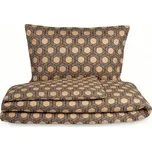 Saténové povlečení LUXURY COLLECTION CARERO béžové, 1+2, 240x200, 70x90cm