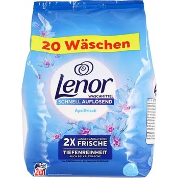 Prací prášek Lenor Aprilfrisch Německý Modrý Prací Prášek Univerzální 20 praní
